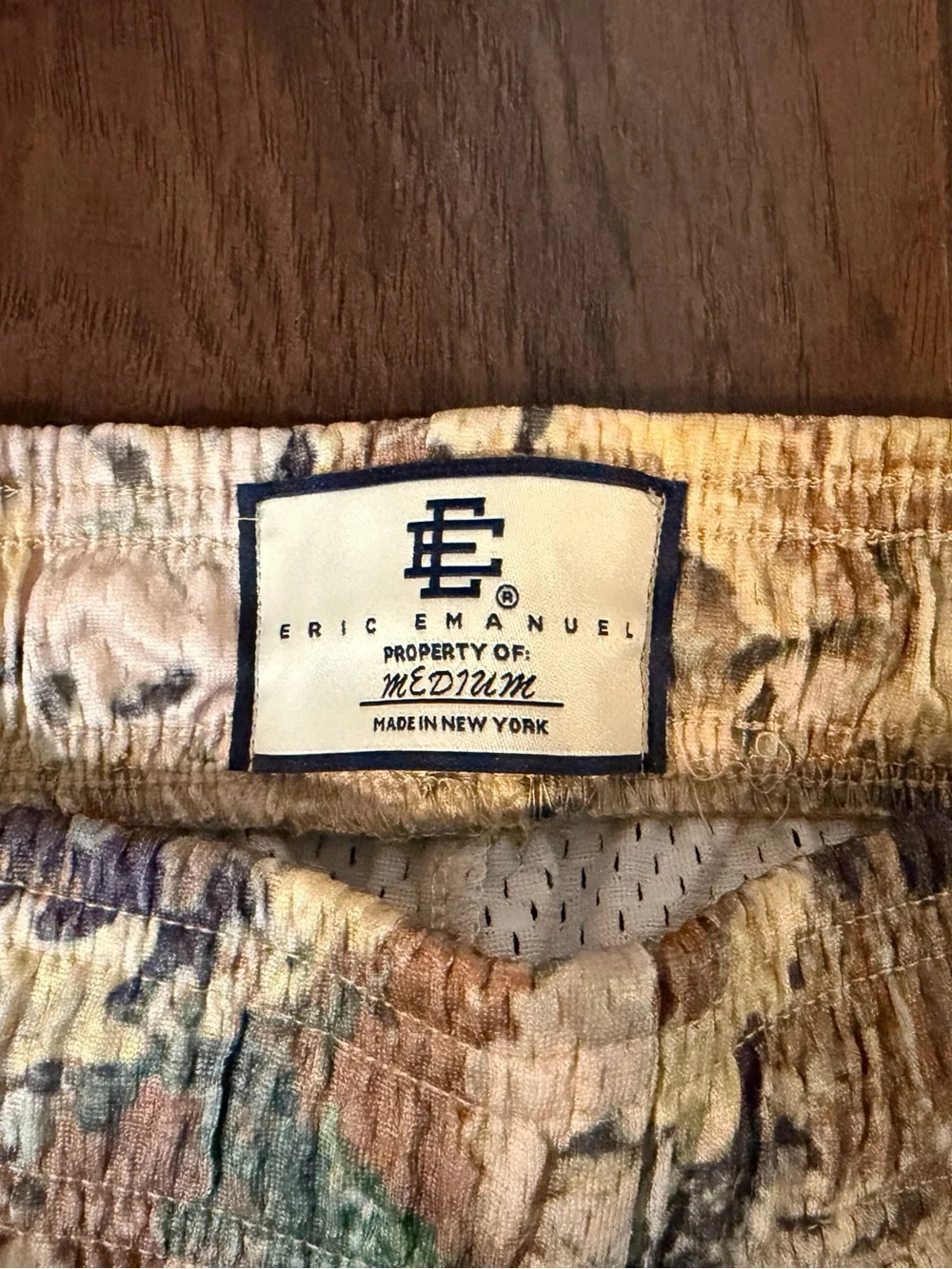 ERIC EMANUEL camo shorts